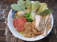 「限定　濃厚渡り蟹そば（９００円）＋鶏チャー＋味玉」@特級鶏蕎麦 龍介の写真