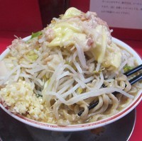 「ラーメン+チーズ+ほぐし豚　960円」@ジャンプの写真
