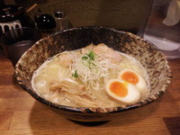 「鶏白湯らーめん（塩）」@我羅奢の写真