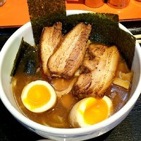 「らーめん+お宝」@麺家 宝の写真