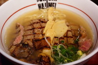 「ステーキらーめん（塩）」@らあめんHAJIMEの写真