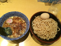 「つけめん800円（麺少なめ）」@くり山の写真