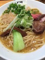 「濃厚鶏ホタテそば」@竹末東京プレミアムの写真