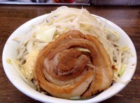 「雷そば　並　濃厚　７３０円」@雷 北松戸本店の写真