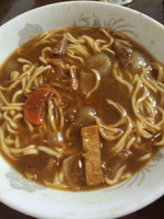 「カレーそば600円」@中華料理 金来の写真