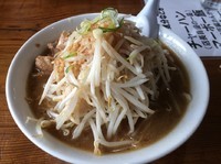 「もやしそば 豚骨醤油」@らーめん こきん太の写真