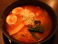 「辛口鯛拉麺　（鯛麺　真魚）」@鯛麺 真魚の写真