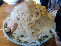 「プチ二郎　（ニンニク、ヤサイ、アブラ）」@ラーメン二郎 八王子野猿街道店2の写真