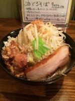 「【気まぐれ限定】野菜肉そば」@麺家いなほの写真