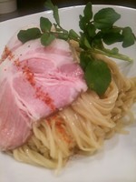「醤油つけ麺800円+水餃子+ﾋﾞｰﾙ+α」@創作麺工房 鳴龍の写真