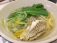 「炙り真鯛の旨だしラーメン 410円」@はま寿司 行徳店の写真