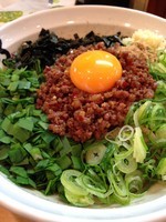 「台湾混ぜそば 大盛」@麺屋こころ 溝の口店の写真