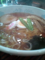 「ラーメン＋半チャーハン」@らーめん亭 山頭軒の写真