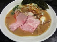 「限定　味噌我そば（８４０円）＋味玉」@麺匠 我家の写真