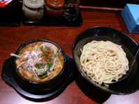 「タンカラ・小辛＋味玉」@カラツケ グレ 御徒町店の写真