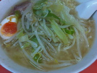 「塩ラーメンニンニク(750円)」@らーめん いごっそうの写真