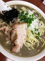 「濃厚煮干そば￥650＋大盛り￥無料」@中村屋総本山の写真