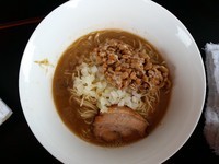 「中華そば+納豆」@煮干乱舞の写真