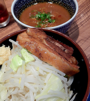 「ミニ辛つけ麺」@ラーメン燈郎の写真