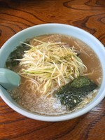 「ネギラーメン (大盛り)」@ラーメンショップ 犬塚本店の写真