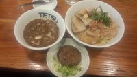 「梅鰹つけ麺+肉おこわ」@つけめんTETSU さいたま特別版の写真