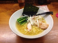 「純鶏ホタテ塩らーめん」@三代目麺処 「まるは」極 船橋店の写真