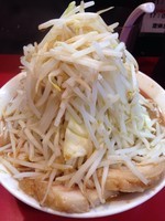 「ラーメン 野菜増し 豚1枚追加」@千里眼の写真