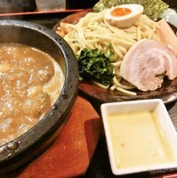 「ど・海老(麺大盛300ｇ同一料金)980円」@竹本商店つけ麺開拓舎 北上店の写真