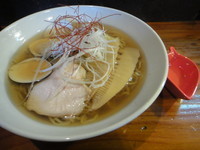 「【期間限定】はまぐりの中華そば・正油味」@中華そばつけそば 千思萬考の写真