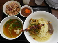 「蛍烏賊の比内地鶏合わせ御膳」@ラーメン愉悦処 似星の写真