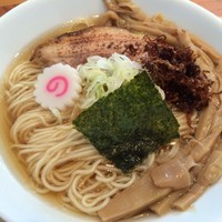 「煮干しそば  中盛り」@中華そば・もりそば 順風の写真