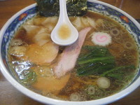 「ワンタン麺840円」@手打中華 特札堂の写真