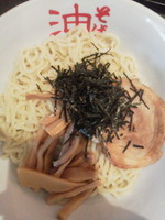 「油そば（大盛同額）\600」@東京麺珍亭本舗 西早稲田店の写真