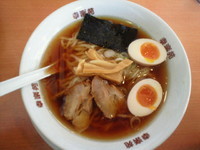 「中華そば 313円、半熟煮卵 108円」@幸楽苑 矢野目店の写真