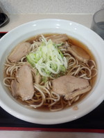 「鴨肉そば480円」@えきめんや 品川店の写真