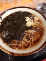 「生のりそば370円」@そばよし 京橋店の写真