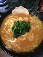 「ラーメン（中盛サービス、好み全普通）」@横浜家系ラーメン 樹家の写真