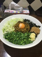 「カレーまぜそば+大盛り」@二代目 むじゃきの写真