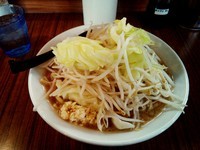 「ガッツリラーメン(中盛) ￥650」@中華そば 伝堂の写真