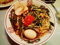 「【限定】満州ニララーメン780円＋味玉(クーポンサービス」@中華蕎麦 瑞山（ZUIZAN）の写真