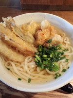 「とりごぼう天550円」@UDON BUZEN 新橋店の写真