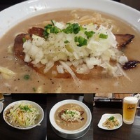 「濃厚海老とんこつめん極＋いろいろ」@麺屋 くらら 志木店の写真