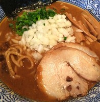 「カレーラーメン辛口780円」@豚骨一燈の写真