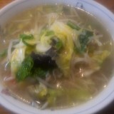 タンメン（８００円）半炒飯付き