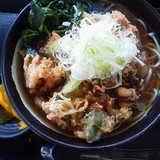 ゲソかき揚げそば\480