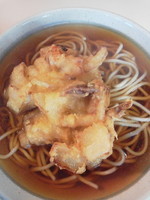 「いかかき揚げそば\400」@スタンドそば アヅマの写真