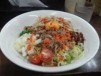 「タイ風まぜそば(中)level1」@麺屋庄太 津久井浜店の写真