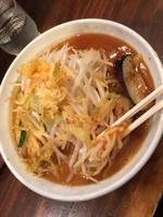 「ピリ辛あんかけラーメン」@旨辛ラーメン 表裏の写真