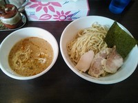 「【限定】ゴマエビ油つけ麺 ￥800」@打立て自家製麺 ラーメンKの写真