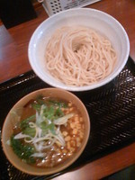 「野菜つけ麺（中盛）７３０円」@つけ麺や 辰盛 夢つなぎの写真